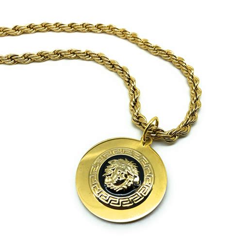 collana versace oro 24k